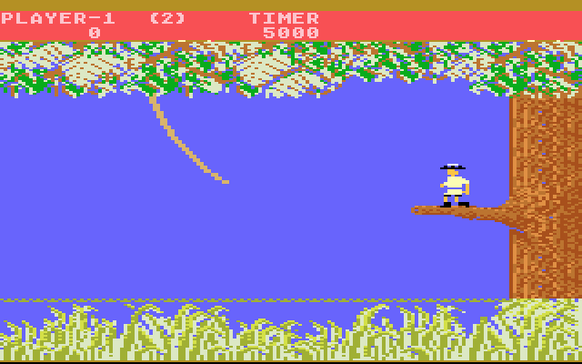 Jungle Hunt (1983) (Atari) Screenshot 1